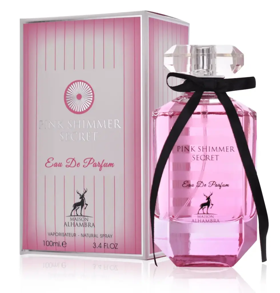 MAISON ALHAMBRA PINK SHIMMER SECRET 3.4 EDP L