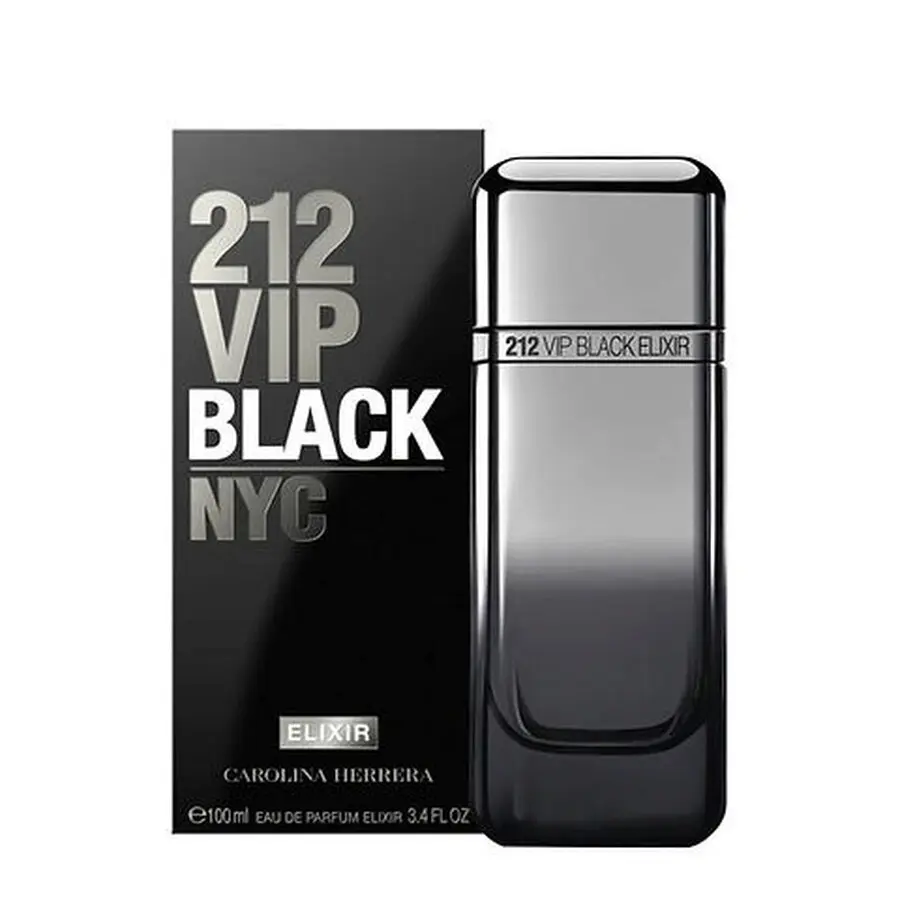 Carolina Herrera 212 VIP Black Elixir 3.4 EDP Sp Men